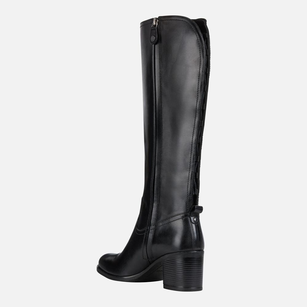 Bottes Geox New Asheel - Noir - Femme 239765-MPT